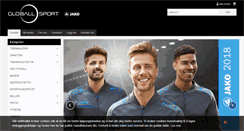 Desktop Screenshot of globallsport.no